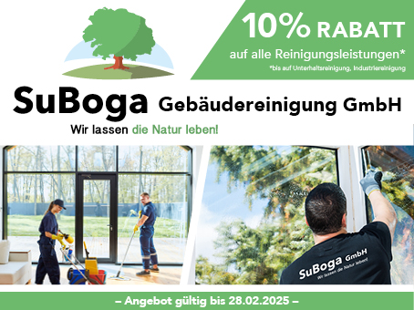 Rabattaktion Januar 2025 - SuBoga GmbH